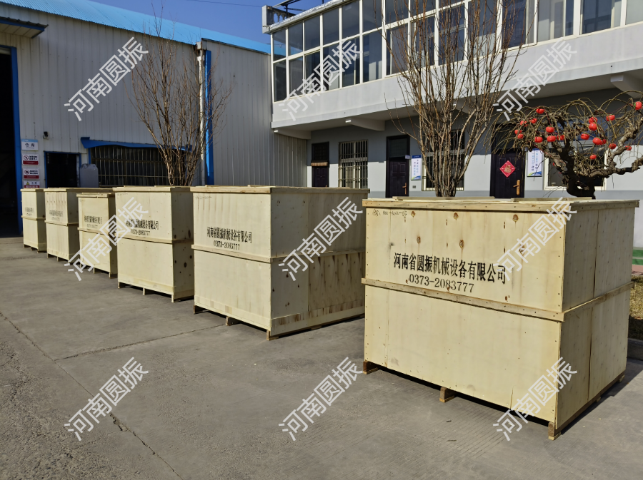 四川省6臺超聲波振動篩準備發(fā)貨